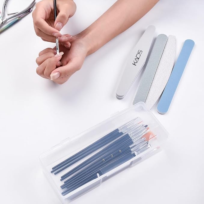 Transparent Box Storage Case for Nail Art Equipment Manicure Tool Organzing - Image 7