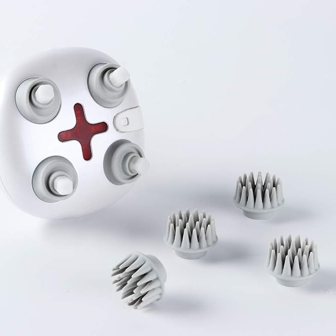 Electric Scalp Massager, Head Scratcher Mimics Four-Finger Kneading Massage - Image 2