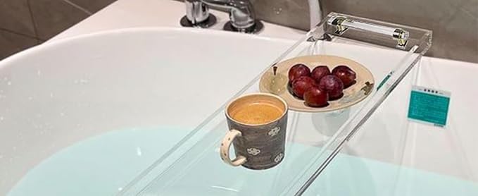 WANLIAN 33inch Luxury Bathtub Caddy Tray - Image 7