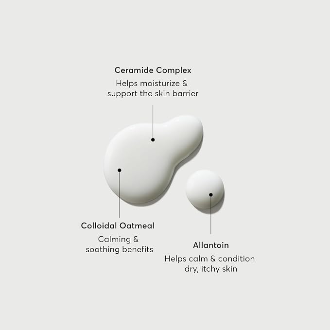 Naturium The Calmer Ceramide Body Wash, Frangrance-Free, Cleansing & - Image 3