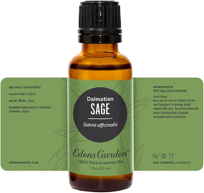 Edens Garden Sage- Dalmation Essential Oil- 100% Pure Premium Grade, Therapeutic - Image 8