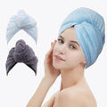 M-bestl 2 Pack Hair Drying Towels, Hair Towel Wrap, Absorbent Microfiber Hair by awesomeOralcareproduct