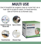 Medical Nation 21" Disposable Bouffant Caps Hair Net | CASE OF 1000, - Image 4