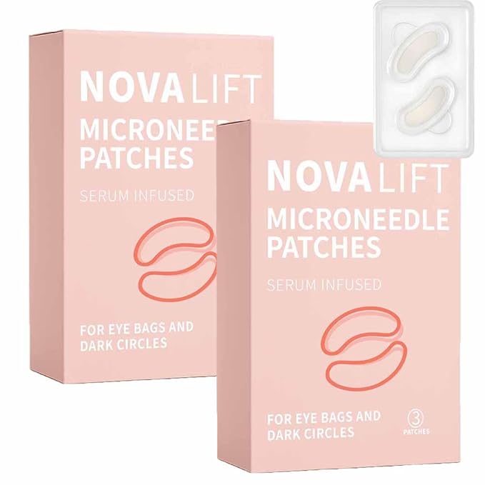 MicroGlow Eye Patches, Under Eye Patchs Hyaluronic Acid Eye Mask by Unknown