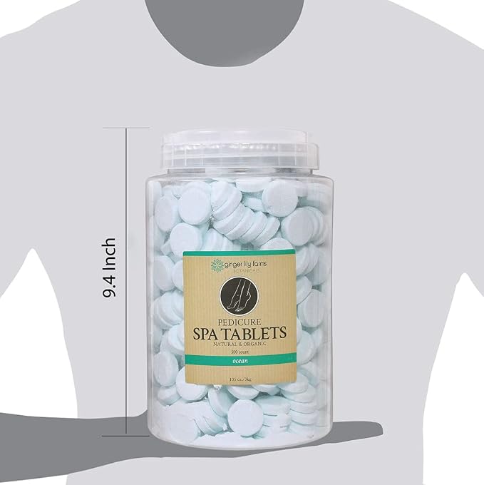 Ginger Lily Farms Botanicals Pedicure Spa Tablets, Natural & Organic, - Image 7