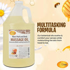 SPA REDI - Massage Oil, Milk and Honey, 128 Oz - Professional Pedicure - Image 2