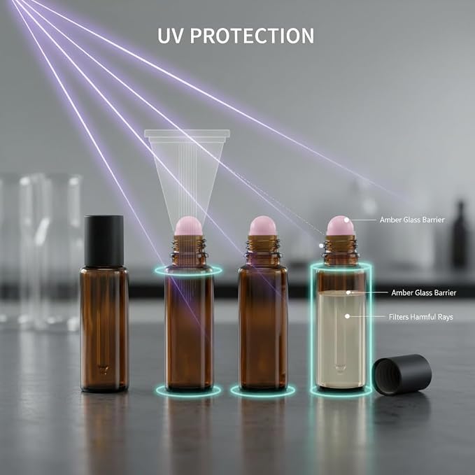 4 PACK Roller Bottles for Essential Oils - Image 4