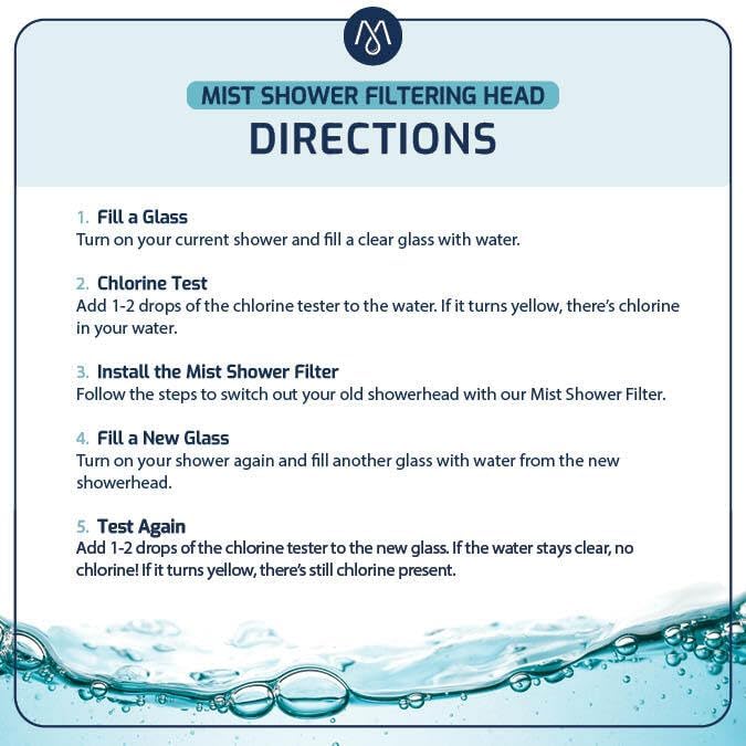 Mist Shower Filter Head for Hard Water Improves Skin, and Nails - Image 7