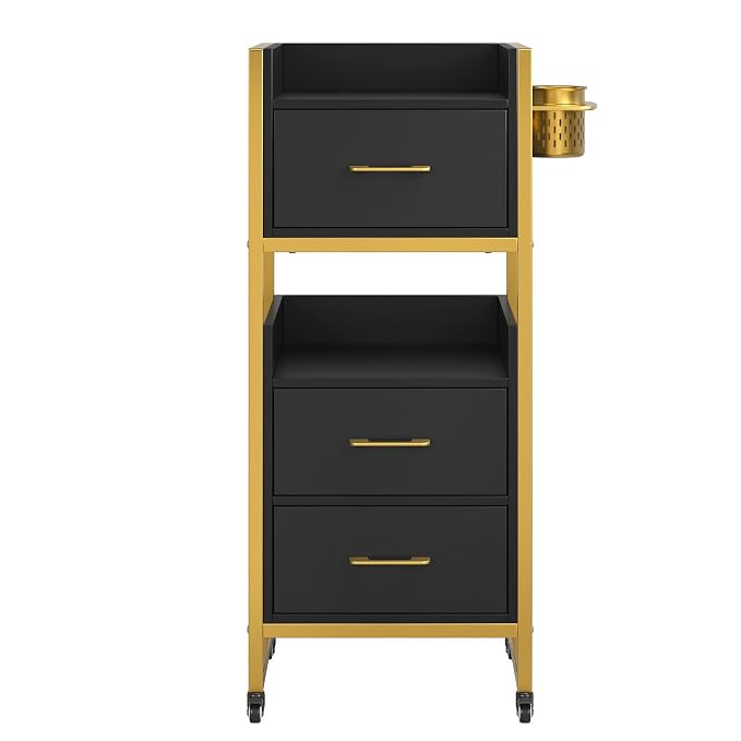 OmySalon Salon Trolley Cart, Hair Styling Station - Image 9