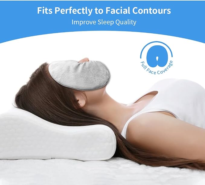 Heated Face Mask, Microwave Heating Pad - Image 2