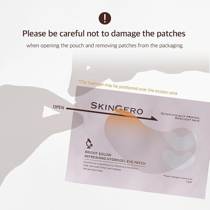 BRIGHT & GLOW REFRESHING HYDROGEL EYE PATCH - Image 8