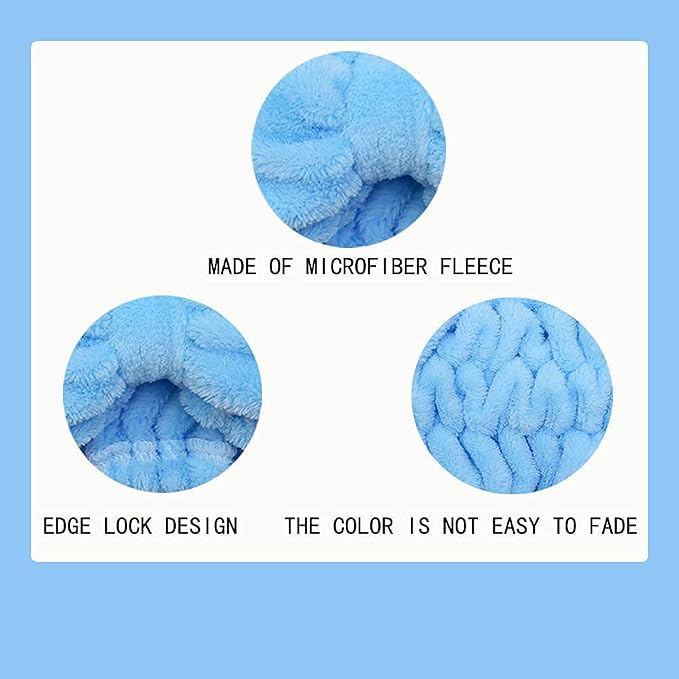 Chloven 7 Pcs Microfiber Bowtie Oversized Headbands Facial Makeup Headband - Image 4