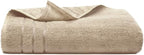 Cariloha Bath Towel | Stone |28"x54" | Turkish Cotton & Viscose Material Blend by Cariloha