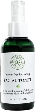 Honeybee Gardens 100% Natural Hydrating Facial Toner/Makeup Setting Spray | by HoneybeeGardens