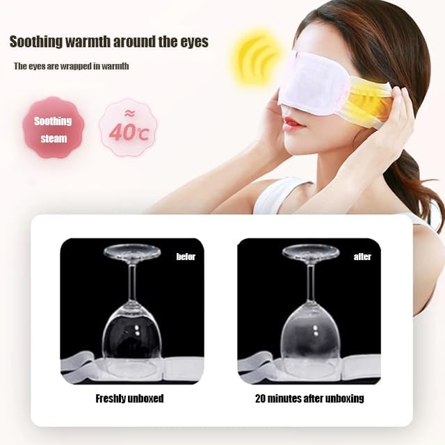 Import from Japan Megurism Gentle Steam Hot Eye Mask, Heated Eye Mask Warm - Image 6