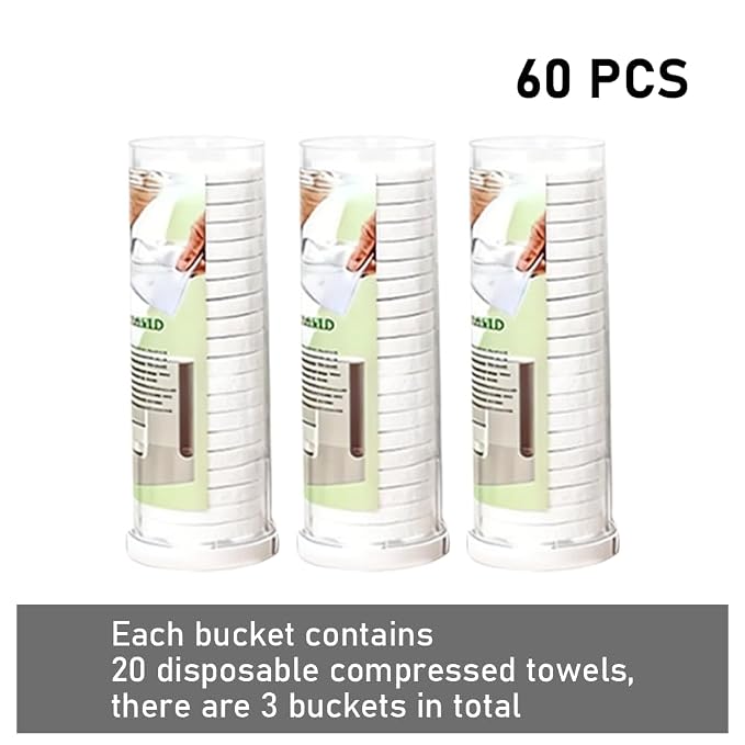 Towel Refills for Hot Face Towel Heater Machine, 3 Buckets - Image 8