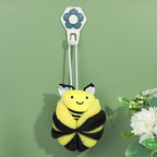 Ximimark 2 pcs Bee Loofah Sponge Cartoon Bee Bath Sponge Shower Sponge Balls - Image 5