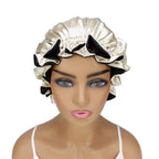 Adjustable Silk Satin Bonnet Hair Care Caps - Image 5