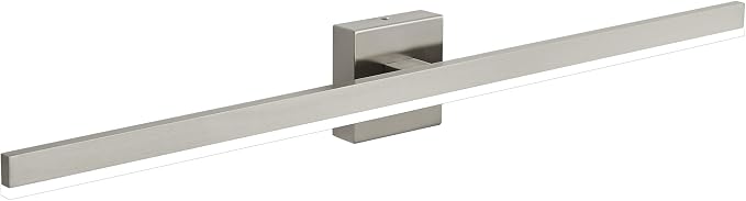 Nickel Bathroom Vanity Light 39.4 inch, 30W Dimmable 5CCT LED Bathroom Light - Image 8