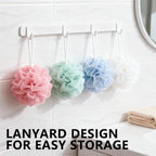 Shower Loofah Sponge for Men Women Loofah Exfoliating Body Scrubber 4 Color - Image 3