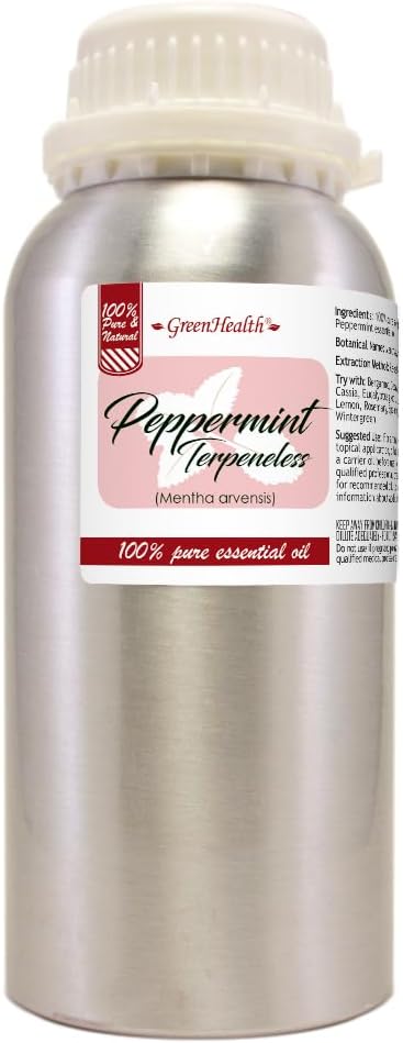 GreenHealth - 16 fl oz - Peppermint Essential Oil 100% Pure & Natural by Greenals