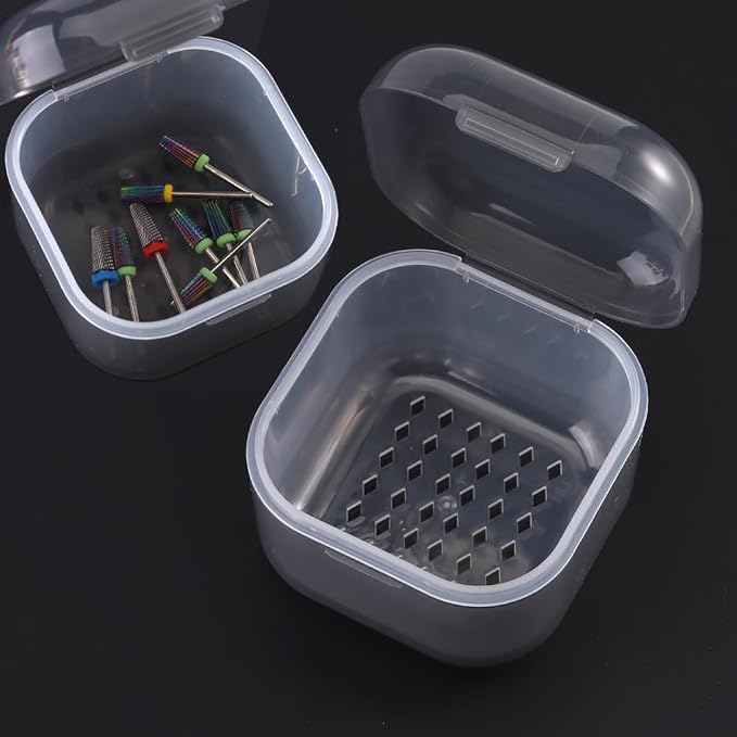 Nail Tool Sterilizer Box Plastic Disinfectant Container by SUTOKAKA