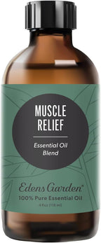 Edens Garden Muscle Relief Essential Oil Blend 100% Pure & Natural Best Recipe by EdensGarden