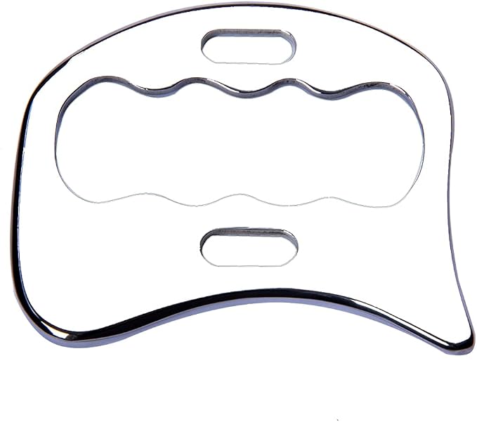 FeelFree Sport Stainless Steel Gua Sha Scraping Massage Tool-Muscle Scraper by FeelfreeSport