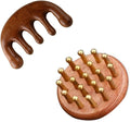 Wooden Scalp Massager & Hair Scrubber by Smowfes