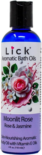 Lick Midnight Rose & Jasmine Aromatic Bath Oil by Lick