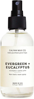 Calyan Wax Co. Evergreen & Eucalyptus Room Spray by CalyanWaxCo