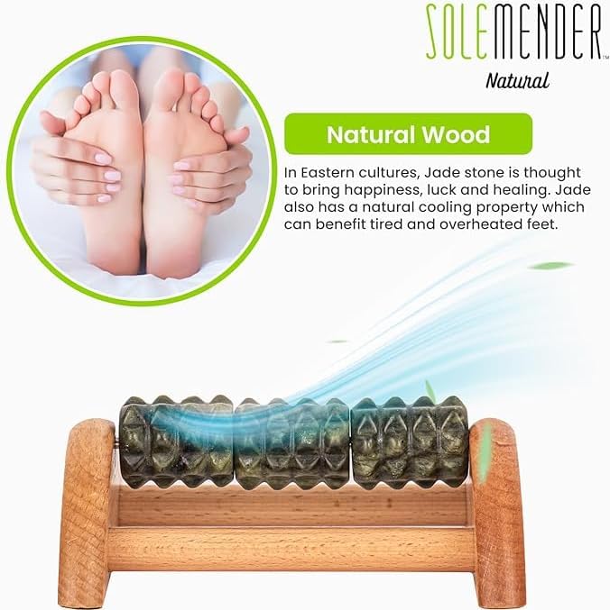 Natural Jade Foot Massager – Stress Relief, Muscle Relaxation and Improved - Image 5