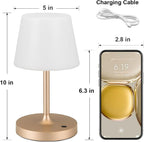 Kakanuo Champagne Gold Shower Lamp Waterproof, Rechargeable Cordless Lamp - Image 6