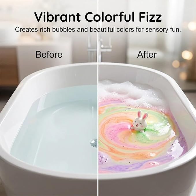 12-Piece Bath Bomb Gift Set for Kids, Bath Bombs for Kids - Image 6