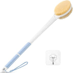 Back Scrubber Body Shower Brush: 20.5‘’ Extra Long Anti Slip Handle Bath Brush by Rafow