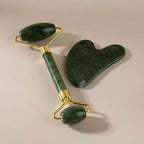 Gua Sha Facial Tool and Jade Roller Set –Anti-Aging Tools - Image 2