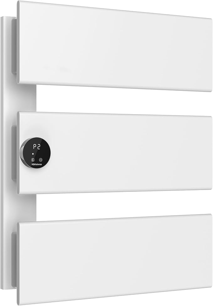 K&KALONZO Electric Towel Warmer, 18.35" W x 22.8" H Wall-Mounted Towel Heater by KKALONZO
