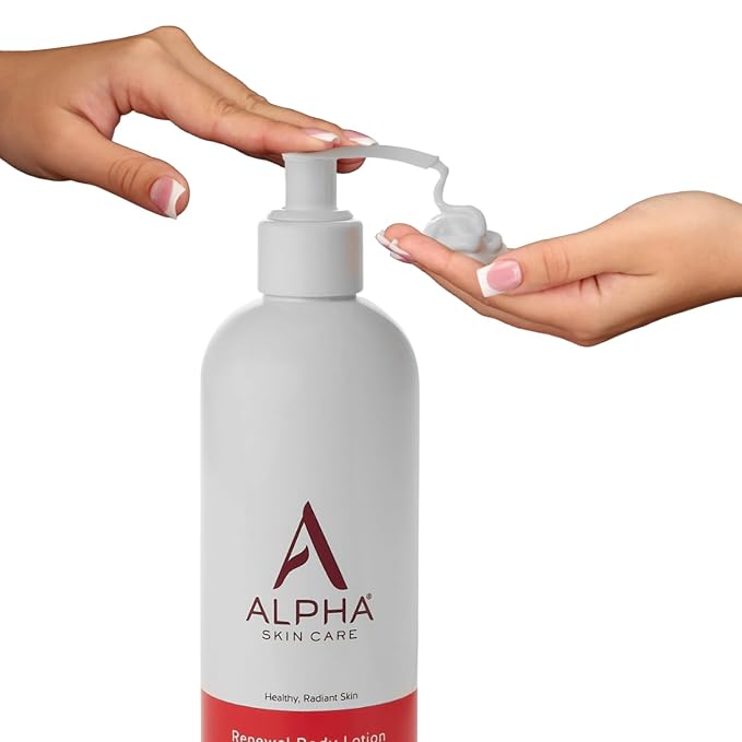 Alpha Skin Care Revitalizing Body Lotion, 12% Glycolic AHA, Simple & Effective - Image 4