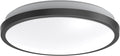 DYMOND 10" Matte Black LED Ceiling Light Flush Mount Lighting Fixture Dimmable by DYMOND
