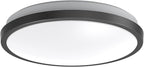 DYMOND 10" Matte Black LED Ceiling Light Flush Mount Lighting Fixture Dimmable by DYMOND