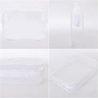 Tbestmax 10 Pack Clear Cosmetic Bags Makeup Bags Portable Waterproof TSA - Image 4