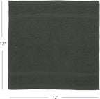 Avalon Towels Cotton Washcloths 24-Pack – 12 x 12 Inch Grey Super Soft & - Image 8