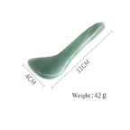 Gua Sha Facial Tool Natural Jade Stone Massage Board Tools - Image 6