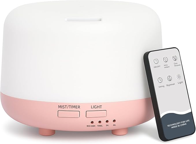 SPLITSKY 300ML Essential Oil Diffuser, Cool Mist Small Diffuser by SPLITSKY