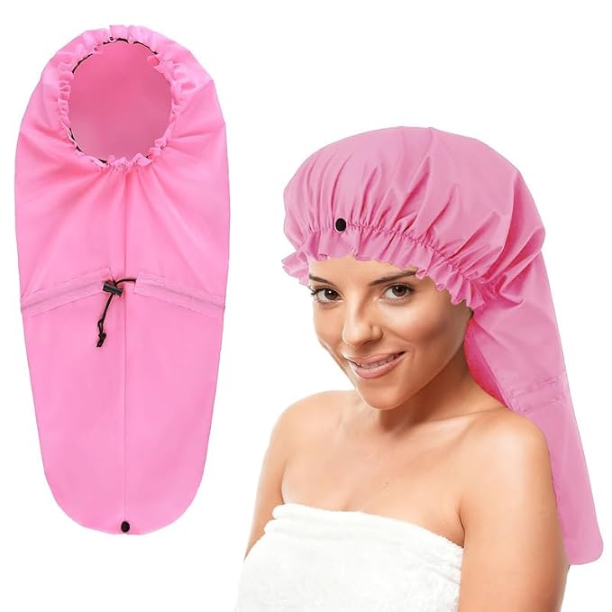 ELEBOX Extra Large Shower Cap for Braids/Curly Hair/Dreadlock | Reusable by ELEBOX