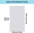 50 Pieces Disposable Plastic Sheeting, - Image 2