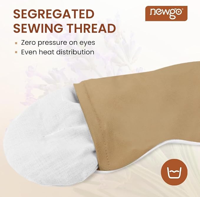 NEWGO Microwave Heated Eye Mask Soothing Relief - Image 3