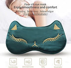 PERFECTSIGHT Sleep Eye Masks Silk Sleep Eye Cover Lightweight Adjustable - Image 2