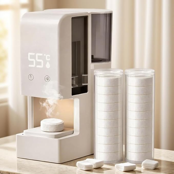 5s Fast Hot Towel Dispenser, 55°C Constant Temp, 500ml Tank, Auto-Dry & Safe - Image 8