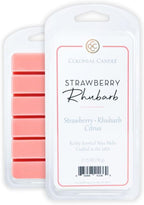 Colonial Candle Strawberry Rhubarb Scented Wax Melts, Wax Melt Warmer Cubes - Image 3